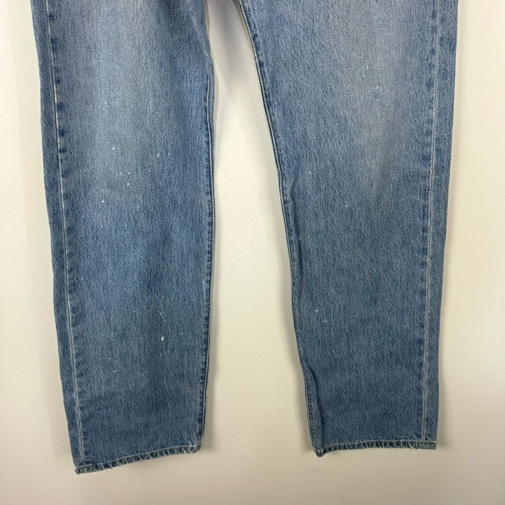 Levi's 501 Button Fly Straight Leg 100% cotton Denim Jeans size 36x36